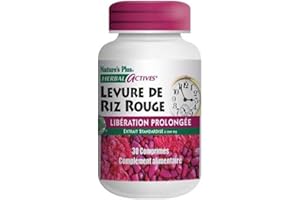 NATURE'S PLUS ARROZ LEVADURA ROJA (RYR) 30 Comp.