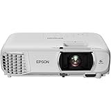 Epson EH-TW750 3LCD Projector (Full HD 1920x1080p, 3400 Lumens, White and Colour Brightness 3400 Lumens, Contrast Ratio 16,00