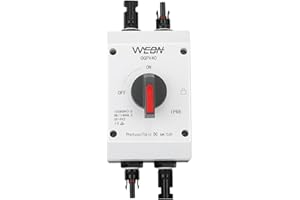 WEBN DC Isolation Switch Solar,DC Circuit Breaker, IP66, 32A, 1200V DC Photovoltaic Switch, used for solar system photovoltaic combiner boxes