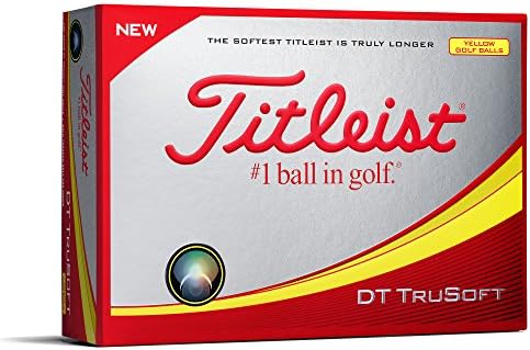 Titleist DT TruSoft Yellow Dozen
