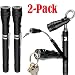 Produktbild LED Taschenlampe, HUIHUI 2er-Pack: Ausziehbares Magnet Pickup Taschenlampe mit w/Flex-Head Outdoor Handlampe Wasserfest LED Taschenlampen Mit Wetterbeständig und stoßfest (A)