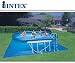 Produktbild Intex 54432 Pool oval cm 549 x 305 x 107 mit Filterpumpe und Zubehör
