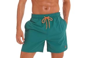 Tansozer Bañadores Hombre Pantalones Cortos Verano Bañador Natacion Secado Rápido