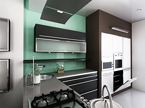 Küchenrückwand aus Glas, hochwertige Glasrückwand in 10 Farben, maßgefertigt … - 8