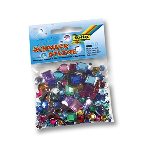Preisvergleich Produktbild Schmucksteine eckig+rund 800er