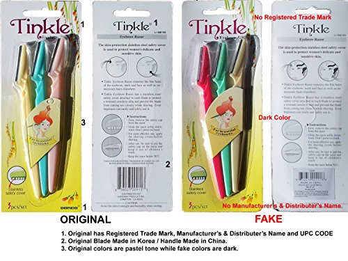 Eyebrow Razor for Beautiful Eyebrows - 12pcs