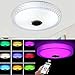 Produktbild DiLiBee 36W 72 LED Bluettooh Deckenleuchte Deckenleuchte APP Control Bluetooth Speaker