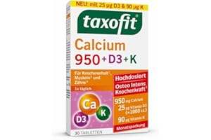 ‎KLOSTERFRAU taxofit® Calcium 950 + D3 + K Tabletten