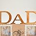 Giftgarden Photo Frame - New Resin Picture Frames Beautiful DAD Multi Photo Frames for Home Decor Frames 2x2-Inch