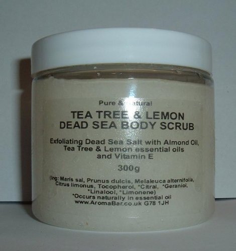 Tea Tree & Lemon Dead Sea Salt Hand & Body Scrub 300g