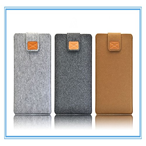BigForest Macbook Pro 13 Zoll Filz Sleeve H¨¹lle – Ultrabook Laptoptasche Notebooktasche Laptop Schutzh¨¹lle Tasche Dark Grey - 3