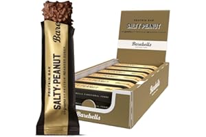 Barebells Barre de protéine 20g proteine, 12x55g chocolat protein bars (Salty Peanut)