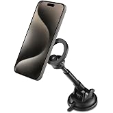 Spigen Mag Fit MFT35 MagSafe Uyumlu Ara&ccedil; İ&ccedil;i Torpido &Uuml;st&uuml; &Ouml;n Konsol Telefon Tutucu Stand - ACP08313