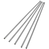 Tubo In Acciaio Inox 316L Senza Saldatura 5x1 Mm, Lunghezza 305 Mm, Confezione Da 2