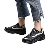 TianWlio Stiefel Frauen Herbst Winter Schuhe Stiefeletten Boots Mädchen Haus Schlafzimmer Slipper Winter Hausschuhe Flache Indoor Weichen Boden Schuhe Schwarz 39