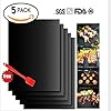 Grillmatte 5er Set Zum Grillen Und Backen Non Stick Ofen Liner Teflon Kochen Matten Wiederverwendbar Langlebig Hitzebestndig Und Leicht Zu Reinigen Barbecue Bettwsche Zum Grillen Fleisch Gemse Meeresf
