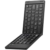 XO-KB11 Katlanabilir Bluetooth Klavye | Mini Kablosuz Taşınabilir Klavye, 56 Saat &Ccedil;alışma S&uuml;resi, Type-C Hızlı Şarjlı Ultra İ
