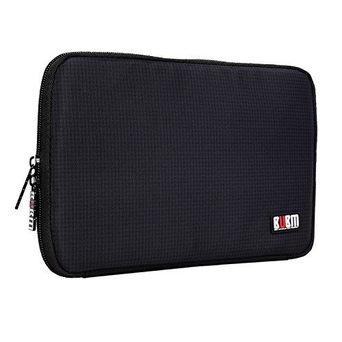 Damai Tragbare Reisetasche für Electronisches Zubehöre Tasche Case Tragetasche Wasserdicht für USB Drive Shuttel, Festplatte, Kabel und sonstiges Zubehör (Schwarz) - 2