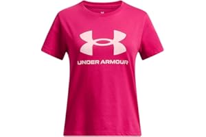 Under Armour Mädchen Ua Big Logo Ss T-Shirt (1er Pack)