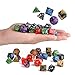 Produktbild JCHUNL 42 Stücke 6 Acryl Mulitisided Würfel Sets Rollenspiel Würfel Gadget New Hot