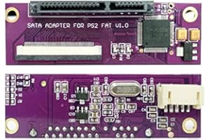 KAICO Kit de actualización de Sony PlayStation 2 PS2 IDE a SATA - Funciona con el Adaptador de Red del Disco Duro - Actualización del disco duro IDE de estilo antiguo a los últimos discos duros SATA