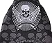 Skull Universal Bucket Seat Cover Steering Wheel Cover Seat Belt Cover Car Interior Decoration Auto Accessories Automotive Protector