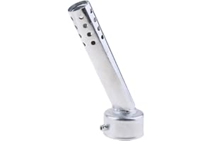 SDENSHI Heavy Duty Motorrad Schalldämpfer Schalldämpfer Abgewinkelte Schallwand DB Killer 48mm