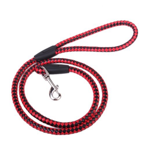 Leash-SODIALR-Artificial-Leather-Braid-Dog-Leash-S