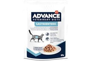 AFFINITY ADVANCE VETERINARY DIETS Advance Veterinary Diets Gastroenteric Nassfutter für Katzen: Multipack, 12 Beutel, 85 g