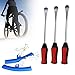 Produktbild 3x Reifenmontierhebel Reifen Montiereisen Motorrad Fahrrad Tire Lever Tool Spoon
