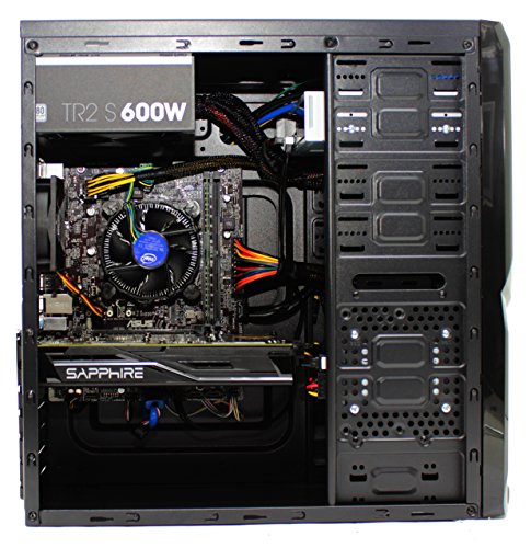 SNOGARD GAMER PC | i5-6500 | 8GB DDR4 | 240GB SSD | 4GB Radeon RX460 HDMI/DVI/VGA mit DirectX12 Technology | DVD-RW | Entry-Gaming / Multimedia | Gamer PC | Gaming Computer | Desktop PC | Gamer Rechner - 2