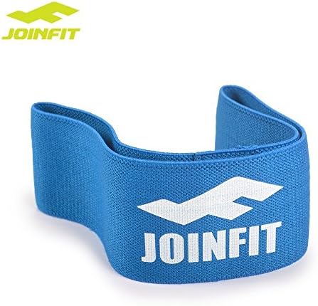 Premium Glute Resistance and Activation Band Latex-Free (Cotton) - Extra Strong 8 Centimeter High Hip Circle/Loop by JOINFIT for Physical Training, Weightlifting Warm-up, Glute Exercises, Physical Therapy and Injury Recovery