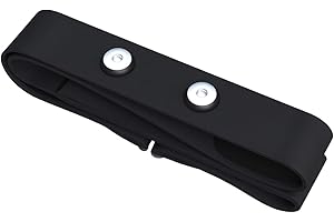LEMLIN Ceinture Cardio Fréquencemètre Réglable 70-110cm - Bande de Remplacement Compatible Polar H10/H9, Garmin, Wahoo, Coospo, Magene, Bryton, Livlov