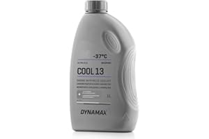 Dynamax Cool G13 Antifreeze Coolant READY MIX -37°, 1 Litre, Light Red/Violet Colour