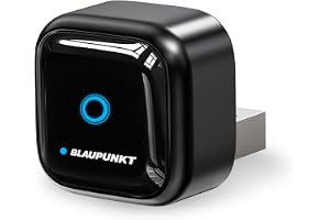Blaupunkt BP W2WL M4 | Wireless Car Receiver, Converts Wired Android Auto & CarPlay to Wireless, Black