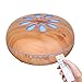 Produktbild Fernbedienung Aroma Diffuser, Sealive 550ml Ultraschall Öl Diffusor LED mit 7 Licht Farben Duftzerstäuber Duftlampe Humidifier Aromatherapie Luftbefeuchter Holzmaserung Hell für Yoga Salon Spa Wohn