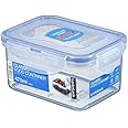LocknLock 470ml Rectangular Airtight Food Storage - BPA-Free, Microwave, Freezer, and Dishwasher Safe