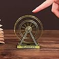 SATYAM KRAFT 1 Pcs World Famous Building London Eye Antique Vintage Statue for Gifting,Office Desk, Decorative Showpeice for Home Decor, Wedding & Engagement, Table Stand, Living Room (9.5 cm)