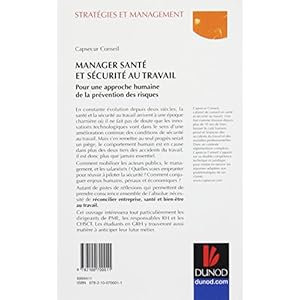 Manager santé et sécurité au Travail - Pour une approche humaine de la prévention des risques