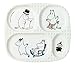 Moomin Melamine 4 Compartment Plate