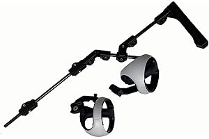 HMHAMA Soporte magnético para Controlador de Realidad Virtual Compatible con PS VR2, estabilizador de Juego de Mango VR, Aumenta la Experiencia de Juego de Disparos, Accesorios de VR para Juego FPS