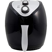 Daewoo Manual Air Fryer, Healthy Living With Less Oil To Bake, Roast And Grill, Pre-Set Guide, 80-200°C Temperature, 30 Minut