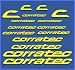 Produktbild PEGATINAS CORRATEC DR1023 VINILO ADESIVI DECAL AUFKLEBER MTB STICKERS BIKE AMARILLO