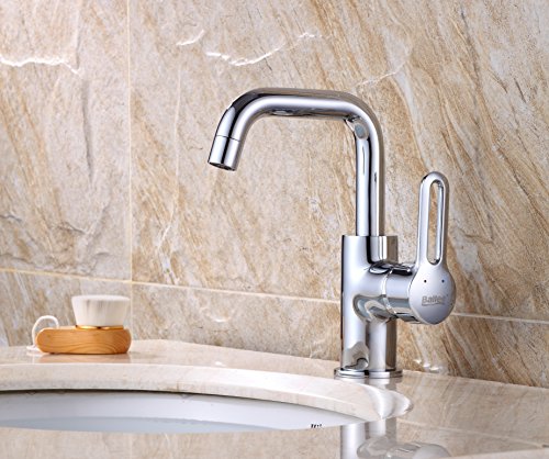 ballee Waschbecken Wasserhahn Waschtisch, Einhebelmischer, chrom 9908–04 - 3