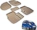 Auto Hub 3D Car Foot Mats For Tata Nano - Beige RS.1149.00