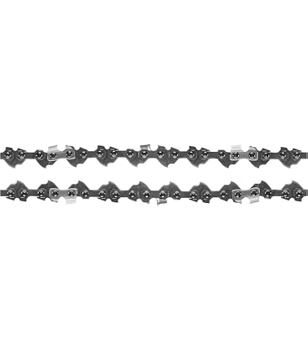 2 catene per motosega da 35 cm; 1,3 mm; 3/8; 52 TG compatibili con McCulloch CS380, CS35S, CS42S, CSE1835