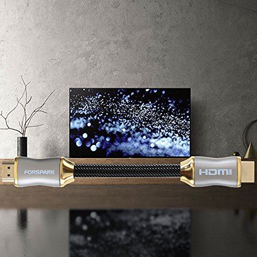 HDMI-Kabel,1.8m(6feet), von FORSPARK – HDMI 2.0 (4K) – 18Gbps, 26AWG,– Für 4K/HDTV‘s, Xbox 360, Xbox One, PS3, PS4, Apple TV, TV-Empfänger, Computer, Blu Ray, Roku-kompatibel - 7