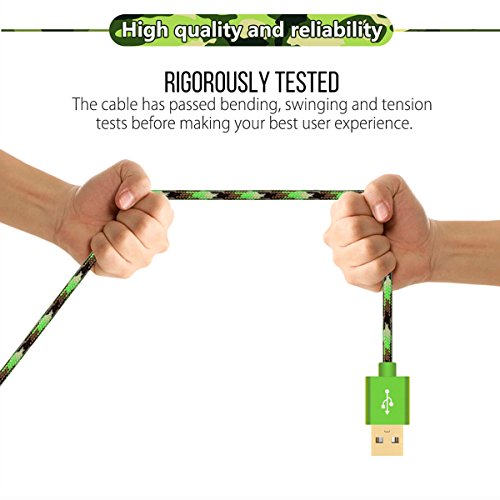USB-C-Kabel,VOXLINK 3er-Pack 2m USB-C auf USB A (Typ C zu Typ A) C-Kabel USB-Typ für OnePlus 3, HTC 10, LG G5, Lumia 950, New MacBook und mehr,3 Farben - 9