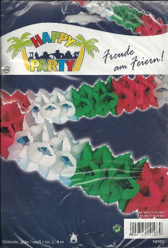 Preisvergleich Produktbild Waben-Girlande Mexiko Italien 400cm
