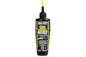 Muc-Off Dry Chain Lube, 120 ml - Lubrificante Catena Bici Biodegradabile, Olio Catena Bici di Tutti i Tipi - Formulato per i Climi Asciutti